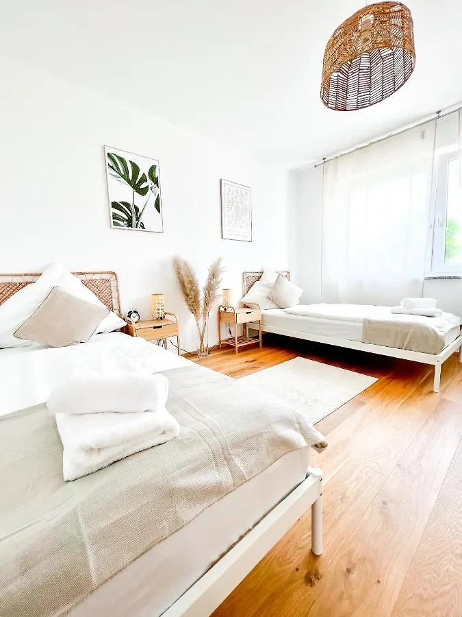 Sunset Club - Suite L Balkon - Kueche - Parkplatz Memmingen