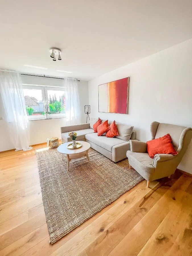 Sunset Club - Suite L Balkon - Kueche - Parkplatz Memmingen Apartment